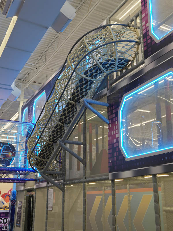 Climbing Challenge at Cosmic Air Adventure Park in Houston, TX.