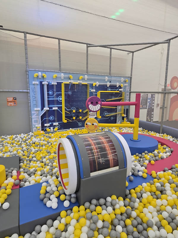 Hyper Loop at Cosmic Air Adventure Park near Houston, Texas for a space adventure.