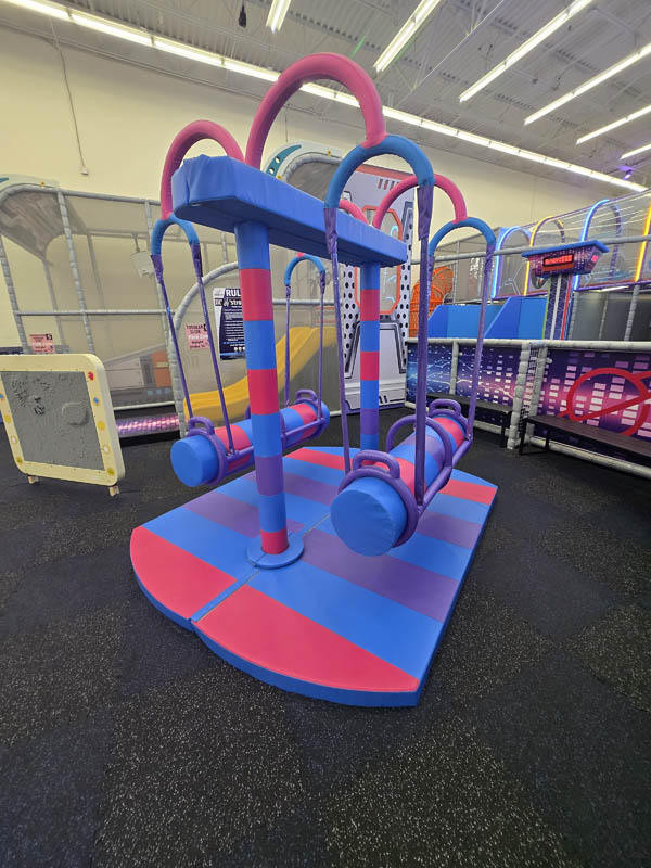 Toddler See Saw at Cosmic Air Adventure Park in Houston, Texas.