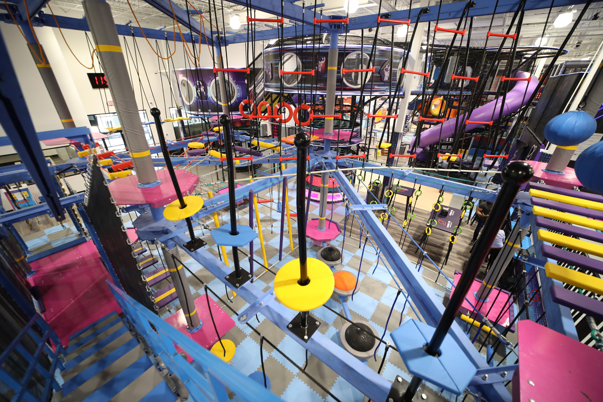 Kids rope course