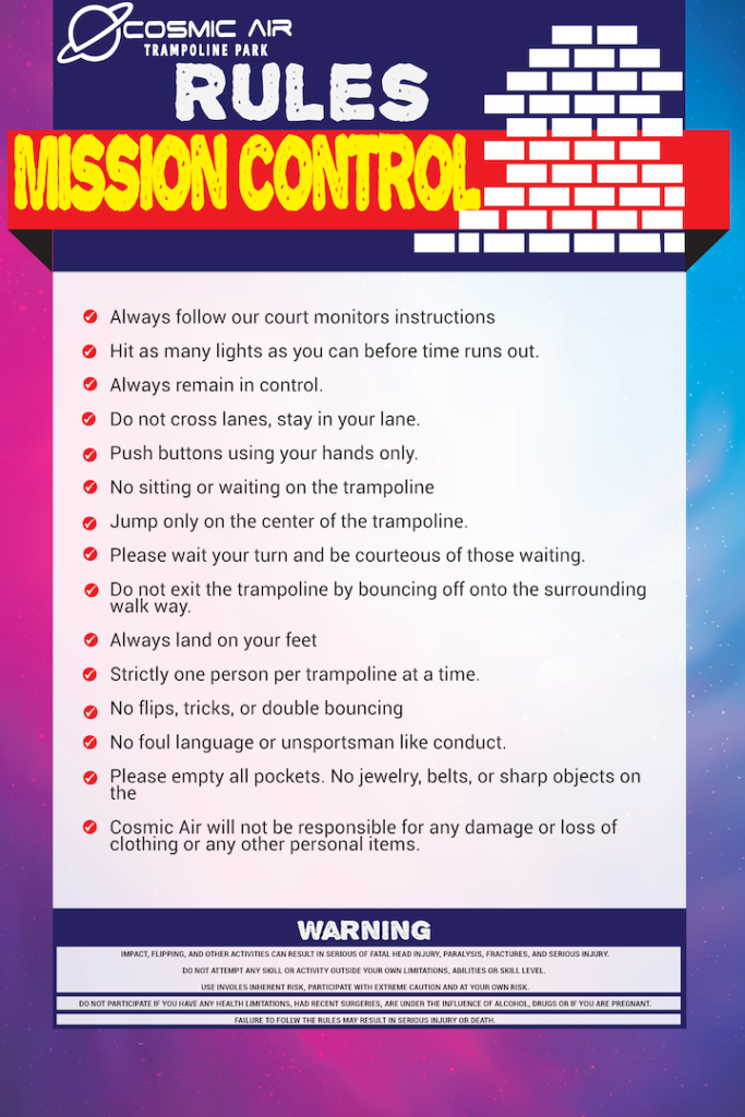 mission control rules