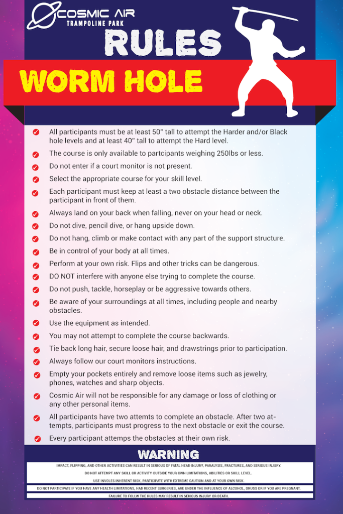 worm hole rules