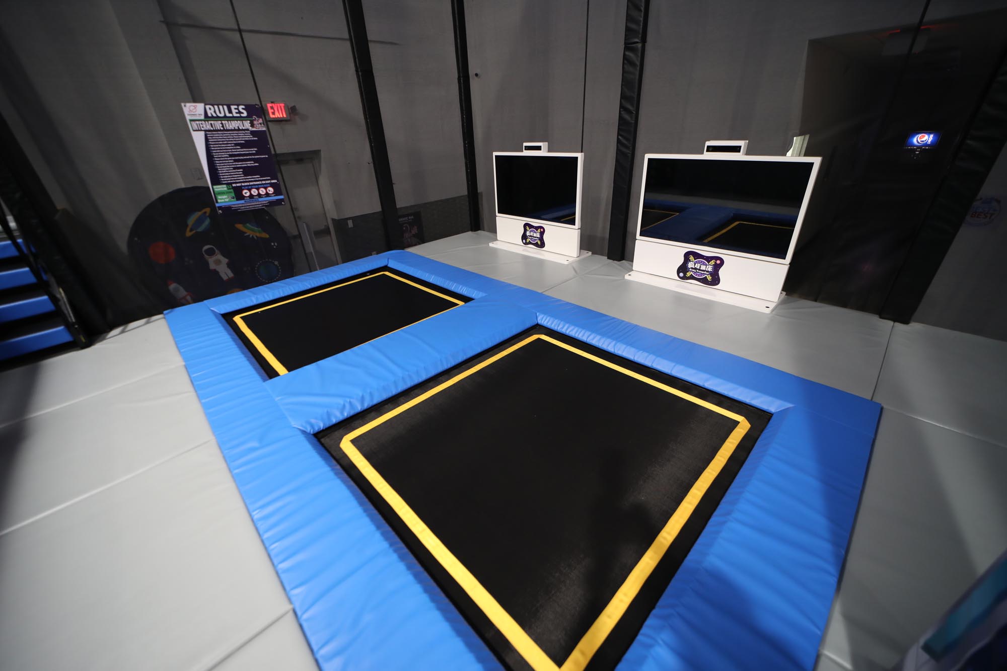 Interactive Trampoline